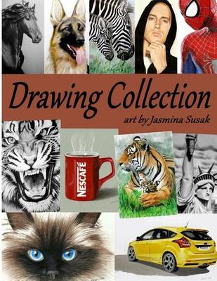 Book cover for Drawing Collection Art by Jasmina Susak