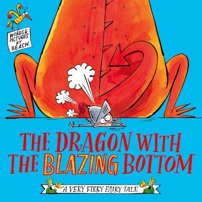 Book cover for The Dragon with the Blazing Bottom