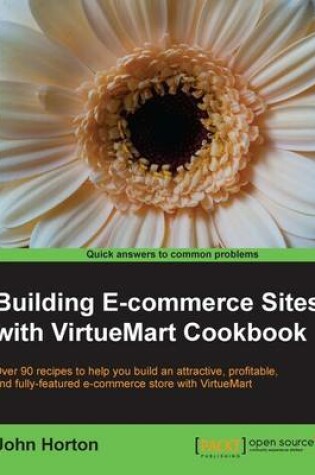 Cover of Building E-commerce Sites with VirtueMart Cookbook