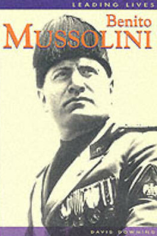 Cover of Benito Mussolini Paperback