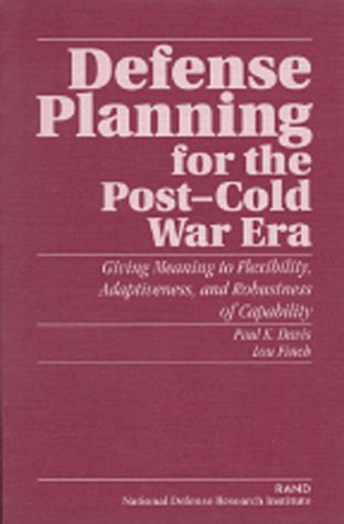Book cover for Defense Planning for the Post-Cold War Era