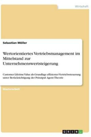 Cover of Wertorientiertes Vertriebsmanagement im Mittelstand zur Unternehmenswertsteigerung