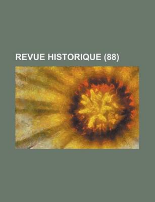 Book cover for Revue Historique (88)