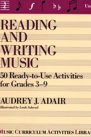 Cover of Reading & Writing Music