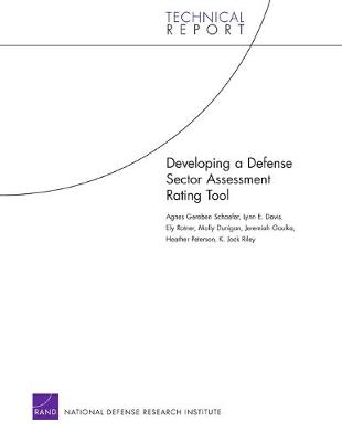 Book cover for Developing a Defense Sector Assessment Rating Tool