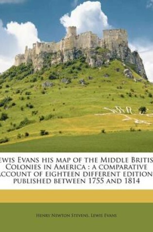 Cover of Lewis Evans His Map of the Middle British Colonies in America