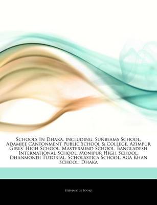Book cover for Articles on Schools in Dhaka, Including