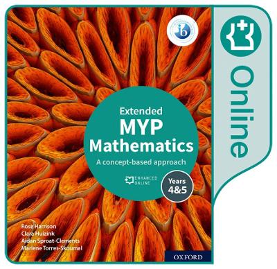 Book cover for MYP Mathematics 4&5 Extended Enhanced Online Course Book