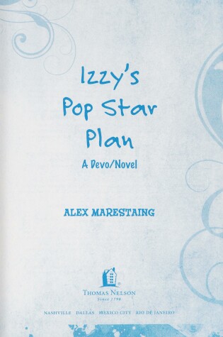Cover of Izzy's Pop Star Plan