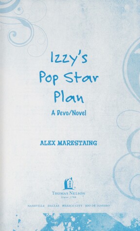 Cover of Izzy's Pop Star Plan