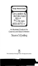 Book cover for Decorative and Architectural Arts in Chicago, 1871-1933