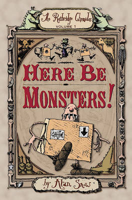 Book cover for Here Be Monsters!