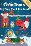 Book cover for Christmas Coloring Book For Adult