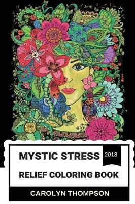 Book cover for Mystic Stress Relief Coloring Book
