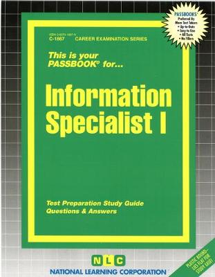 Book cover for Information Specialist I