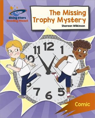 Book cover for Reading Planet: Rocket Phonics – Target Practice – The Missing Trophy Mystery – Orange