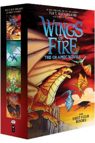 Cover of Wings of Fire Graphix Paperback Box Set (Books 1-4)