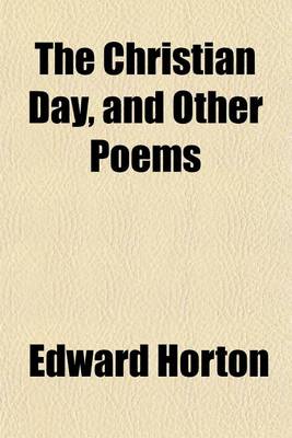 Book cover for The Christian Day, and Other Poems