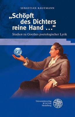 Book cover for 'schopft Des Dichters Reine Hand ...'