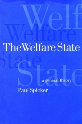 Cover of The Welfare State