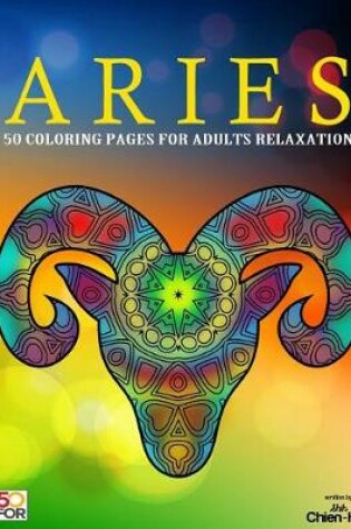 Cover of Aries 50 Coloring Pages For Adults Relaxation