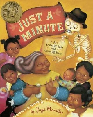 Book cover for Just a Minute: A Trickster Tale and Counting Book
