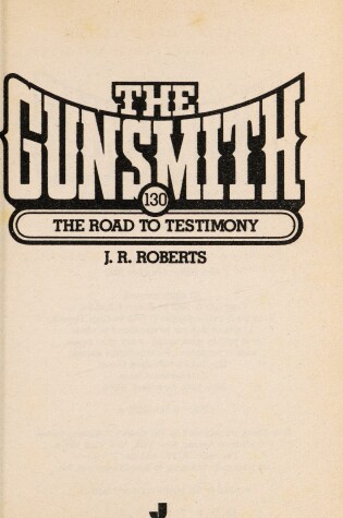 Cover of The Gunsmith 130: Road to