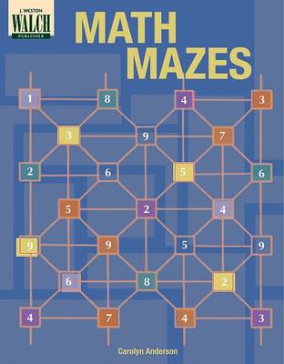 Book cover for Math Mazes