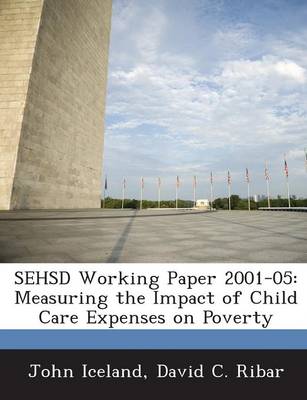 Book cover for Sehsd Working Paper 2001-05