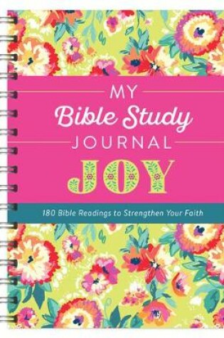 Cover of My Bible Study Journal: Joy