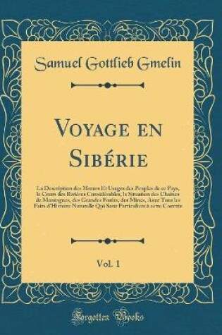 Cover of Voyage En Sibérie, Vol. 1