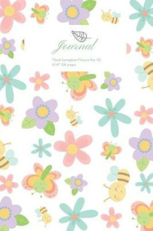 Cover of Journal Floral Springtime Flowers No. 03