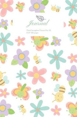 Book cover for Journal Floral Springtime Flowers No. 03