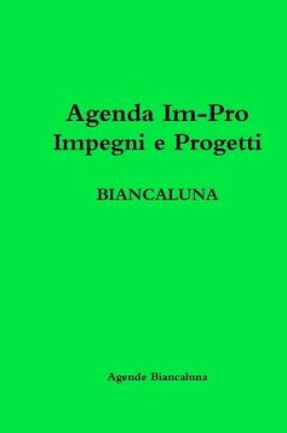 Cover of Agenda Im-Pro BIANCALUNA