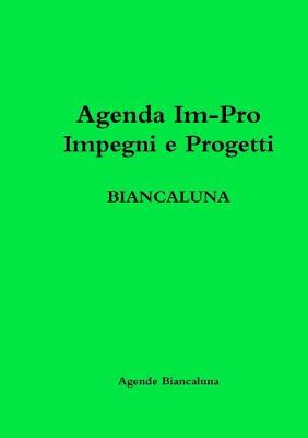 Book cover for Agenda Im-Pro BIANCALUNA