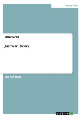 Book cover for Just War Theory