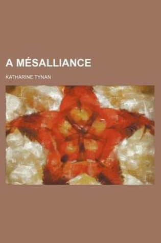 Cover of A Mesalliance