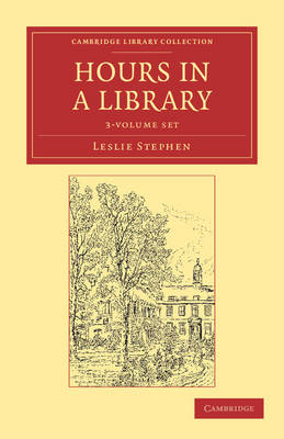 Book cover for Hours in a Library 3 Volume Set