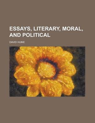 Book cover for Essays, Literary, Moral, and Political