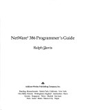 Book cover for Netware 386 Programmer's Guide