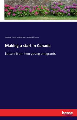 Book cover for Making a start in Canada