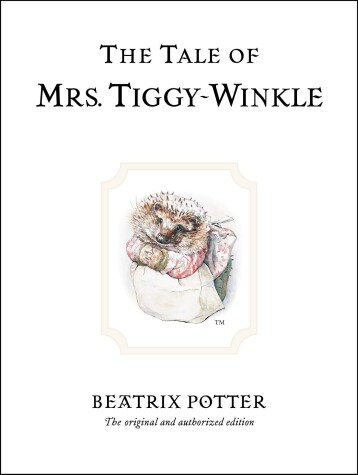 Book cover for The Tale of Mrs. Tiggy-Winkle