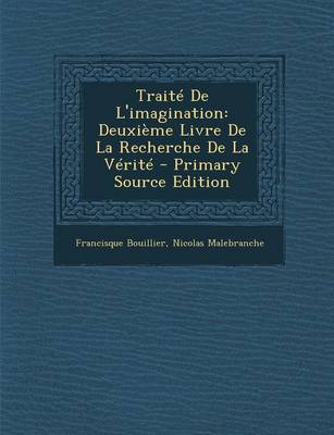 Book cover for Traite de L'Imagination