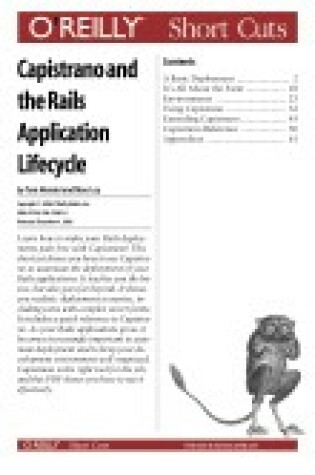 Cover of Capistrano and the Rails Application Lifecycle