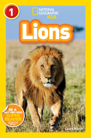 Book cover for National Geographic Kids Readers: Lions