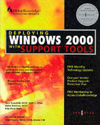 Cover of Deploying Windows 2000 with Support Tools