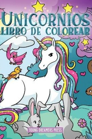 Cover of Unicornios libro de colorear