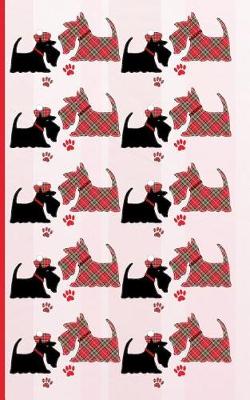 Cover of Scottish Tartan Terrier Dogs Pattern