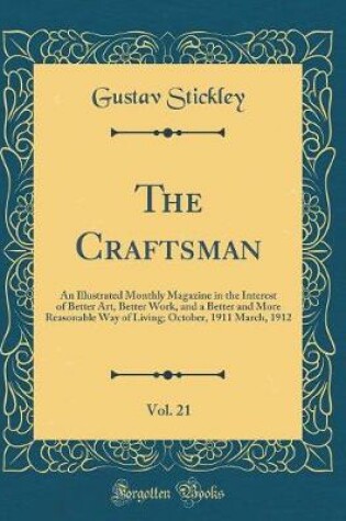 Cover of The Craftsman, Vol. 21