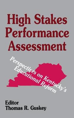 Book cover for High Stakes Performance Assessment